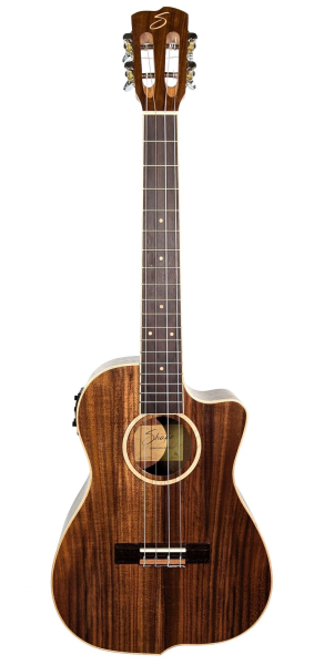 Shape Swing-Koa-B-CEQ, Baritonukulele, Koa, Decke massiv, Tonabnehmer